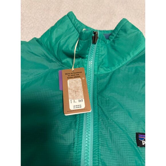 Patagonia Size Medium Men Reversible Shelled Microdini Fleece Jacket 26215 NWT - Picture 2 of 7